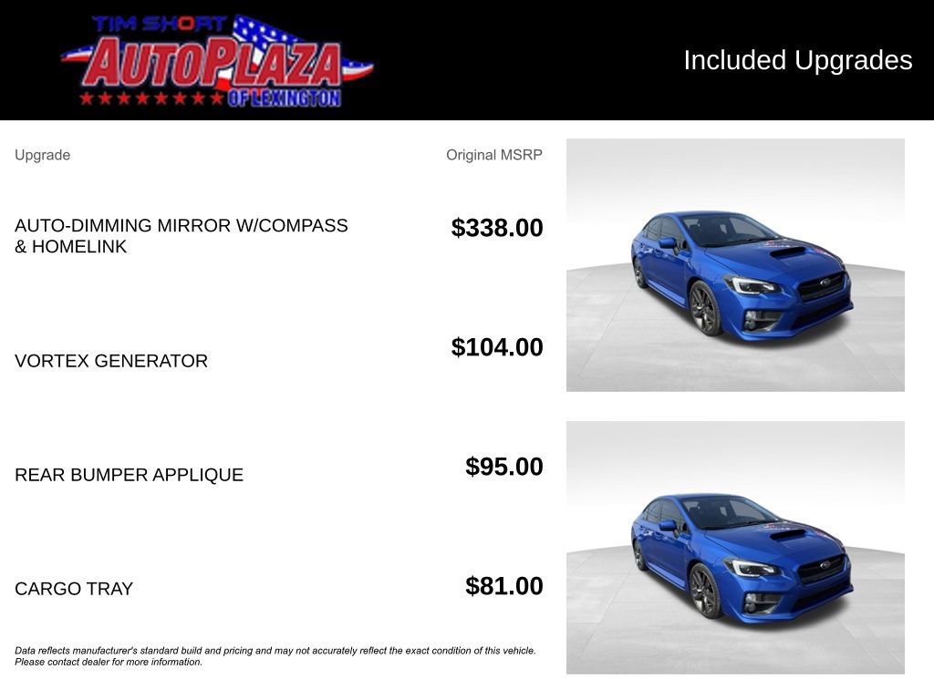 Used 2016 Subaru WRX Limited image 23