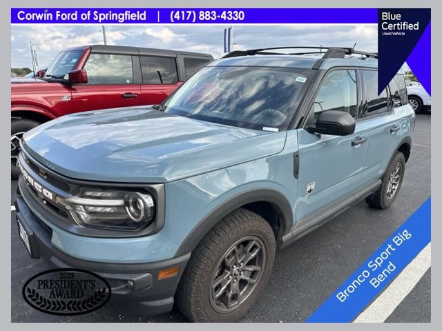 Certified 2021 Ford Bronco Sport Big Bend