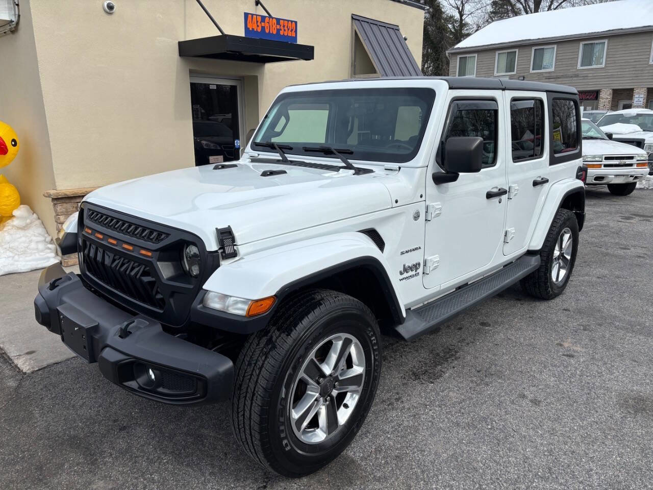 Used 2019 Jeep Wrangler Unlimited Sahara image 1