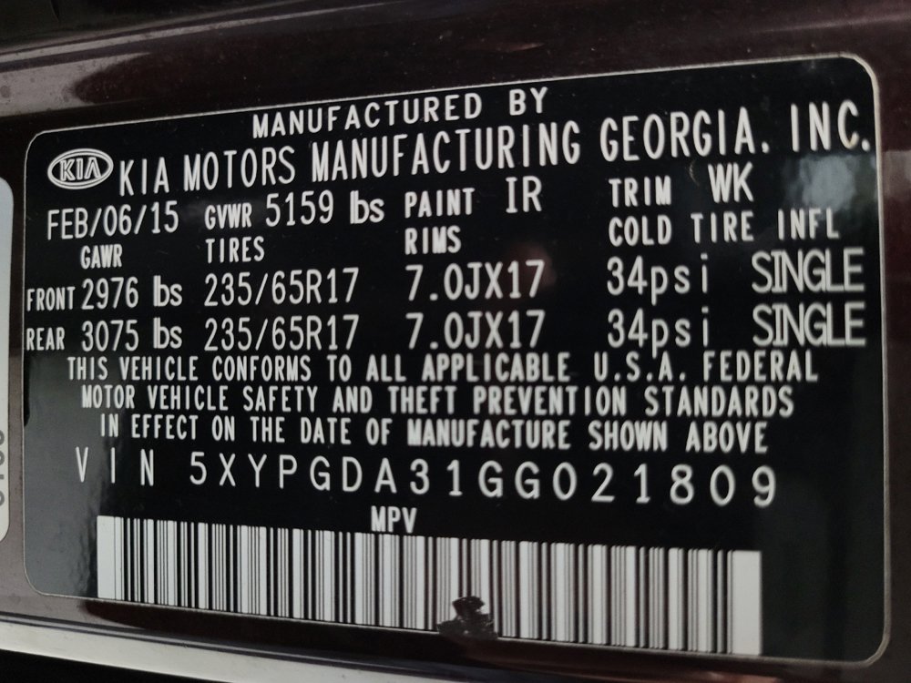Used 2016 Kia Sorento LX image 33