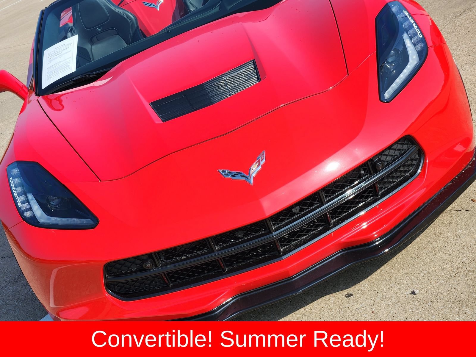 Used 2018 Chevrolet Corvette Stingray Convertible w/ 3LT Preferred Equipment Group RWD image 14