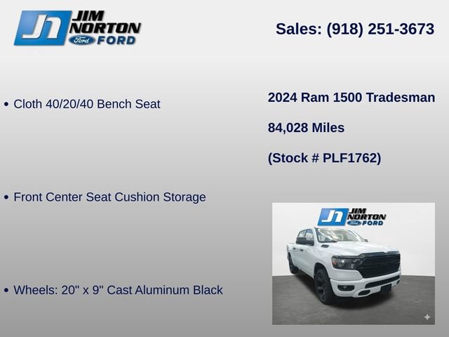 Used 2024 RAM 1500 Tradesman w/ Night Edition AWD/4WD image 18