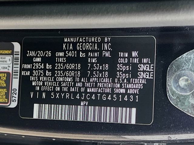 New 2026 Kia Sorento S image 34