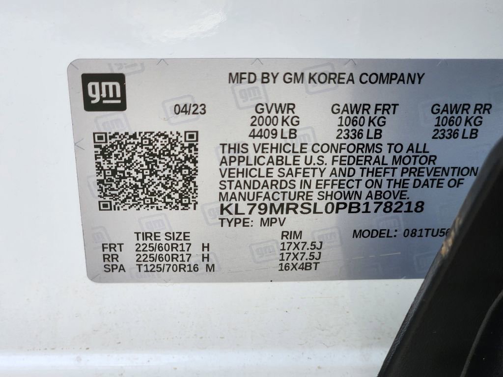 Used 2023 Chevrolet TrailBlazer LT AWD/4WD image 26