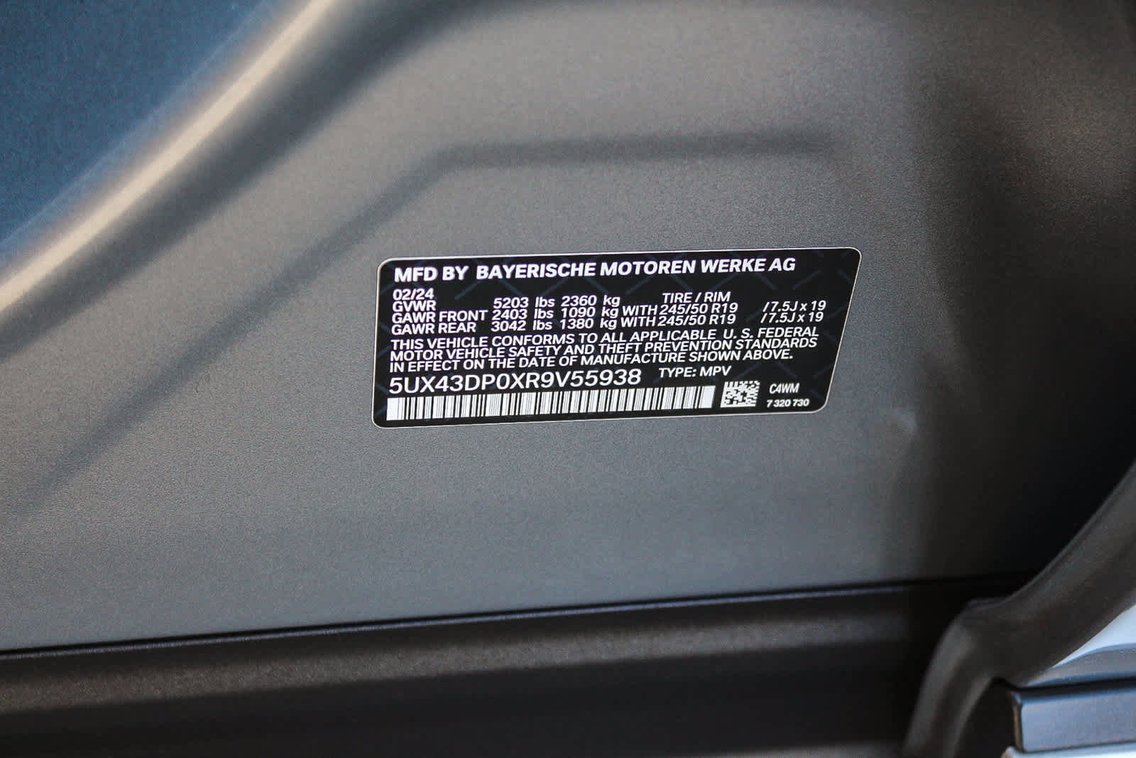 Used 2024 BMW X3 sDrive30i w/ Premium Package image 37