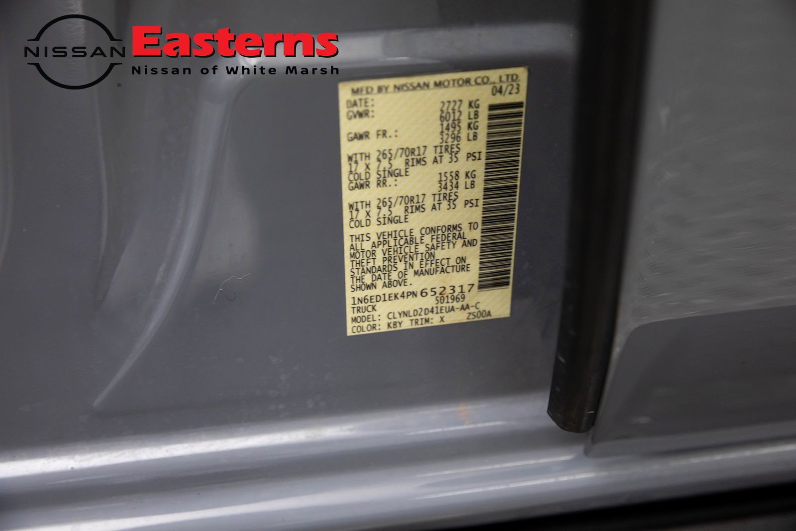 Used 2023 Nissan Frontier PRO-4X w/ Technology Package AWD/4WD image 31