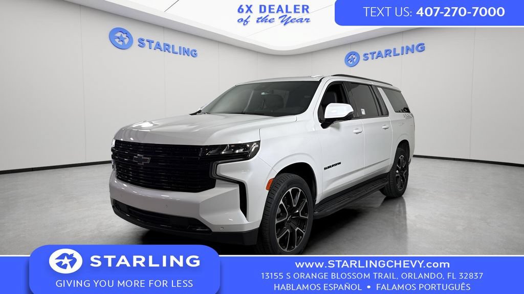 Certified 2023 Chevrolet Suburban RST w/ Luxury Package RWD image 1