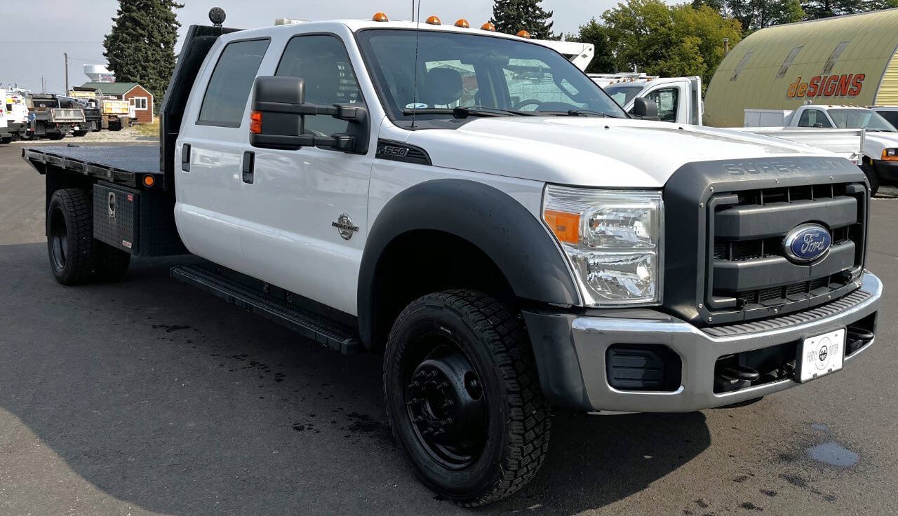Used 2012 Ford F550 4x4 Crew Cab Super Duty w/ Payload Upgrade Pkg image 3
