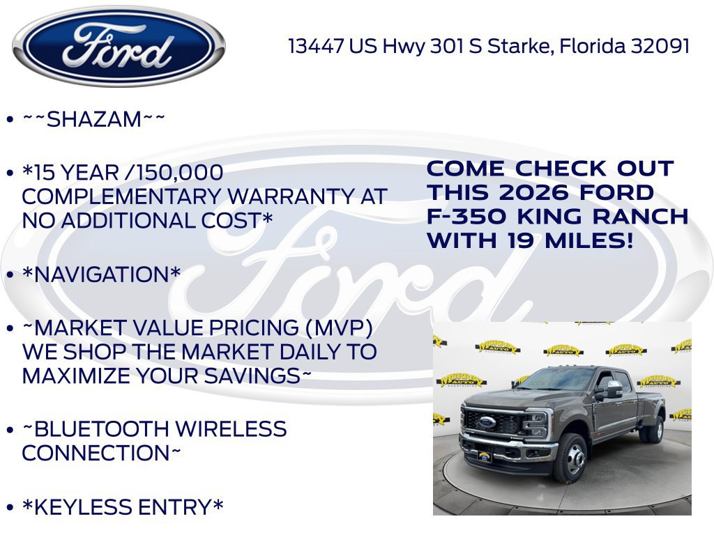 New 2026 Ford F350 King Ranch w/ Chrome Package AWD/4WD image 5