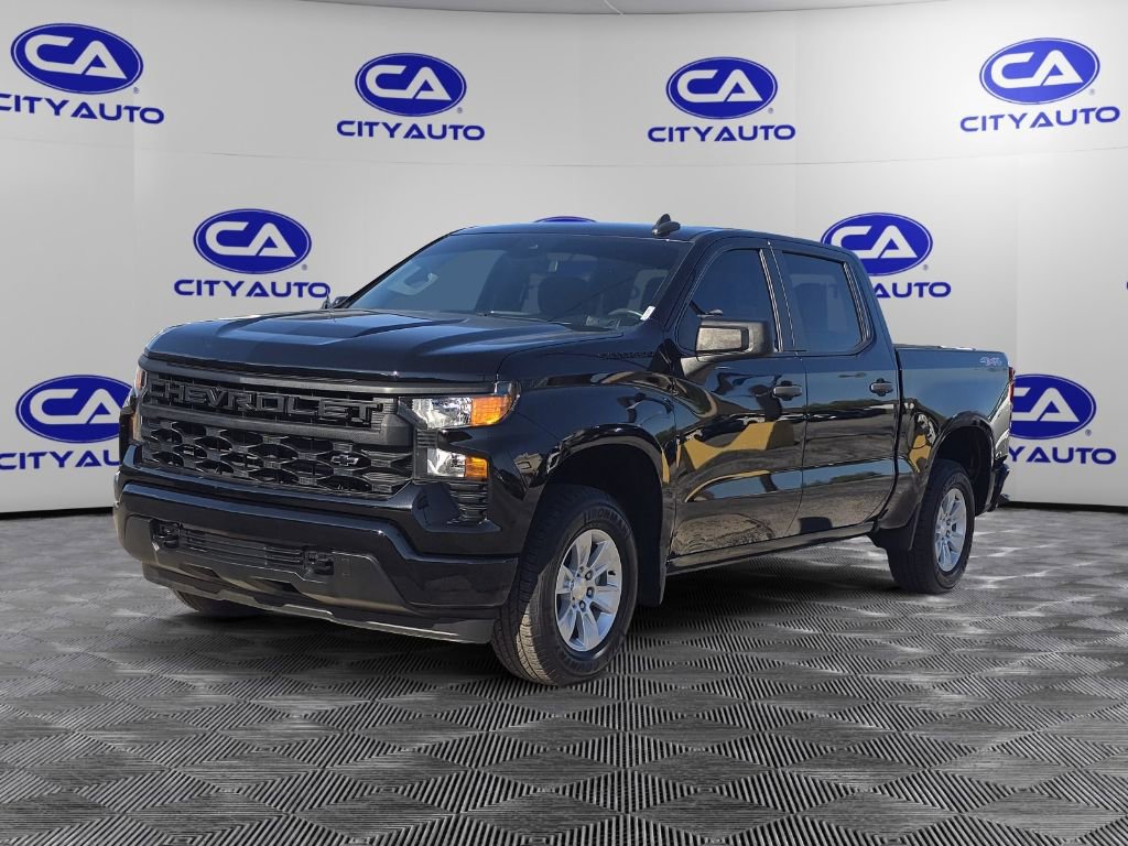 Used 2023 Chevrolet Silverado 1500 Custom w/ LPO, Dark Essentials Package