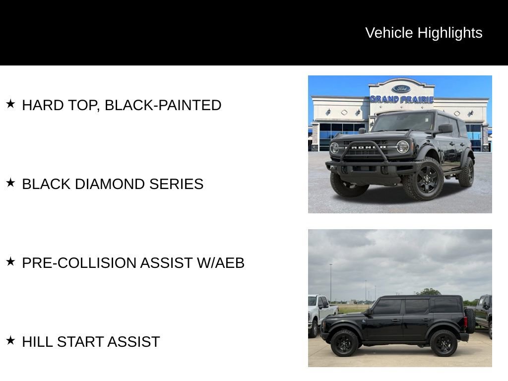 Certified 2024 Ford Bronco Black Diamond image 5