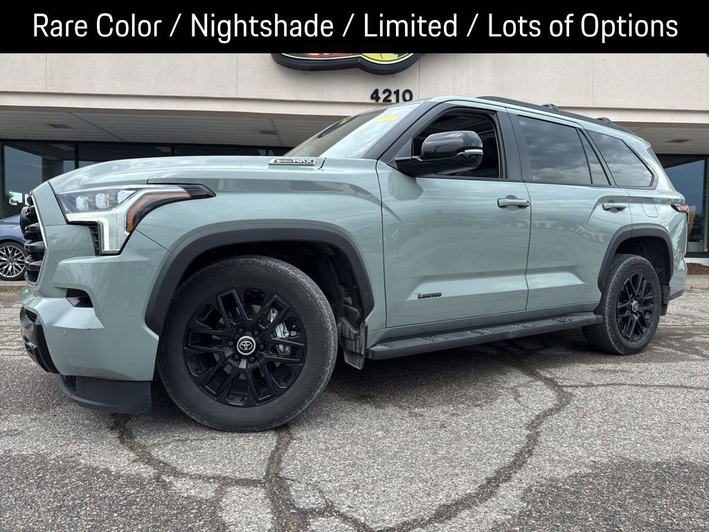 Used 2024 Toyota Sequoia Limited w/ Nightshade Package