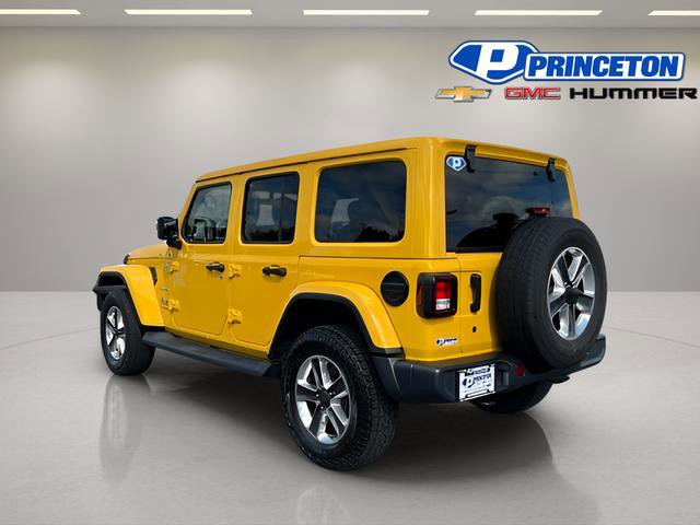 Used 2020 Jeep Wrangler Unlimited Sahara w/ Uconnect 4C Nav & Sound Group AWD/4WD image 6
