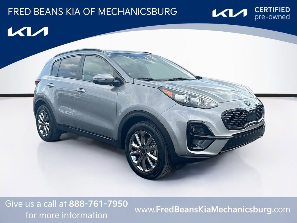 Certified 2022 Kia Sportage Nightfall Edition w/ Nighfall AWD Premium Package image 1