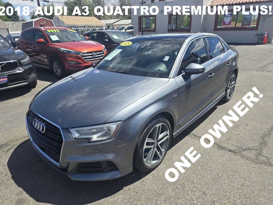 Used 2018 Audi A3 2.0T Premium Plus