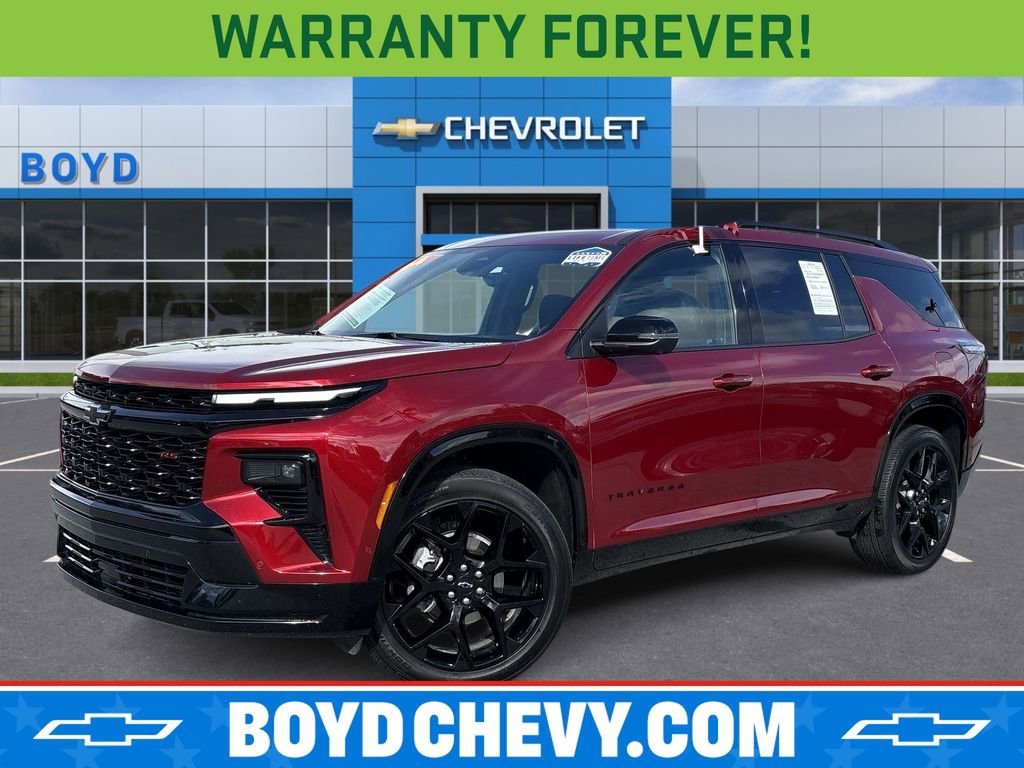 Certified 2024 Chevrolet Traverse RS w/ LPO, Floor Liner Package