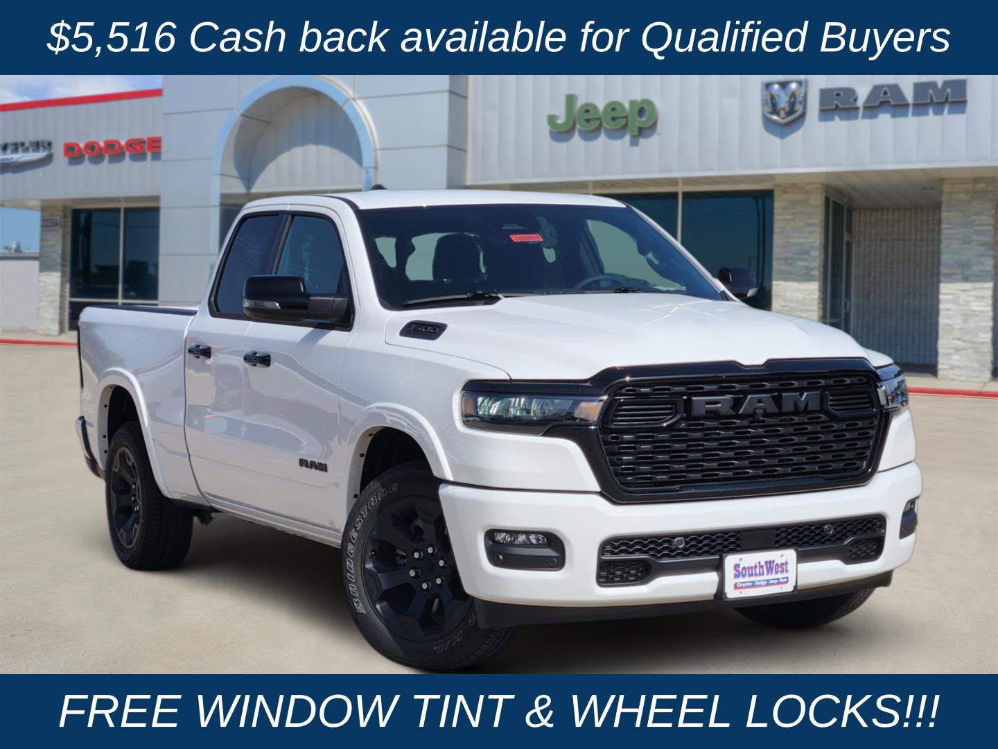 New 2026 RAM 1500 Lone Star RWD 360° Tour