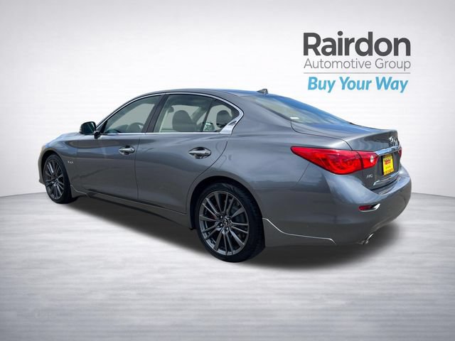 Used 2017 INFINITI Q50 Red Sport 400 AWD/4WD image 5