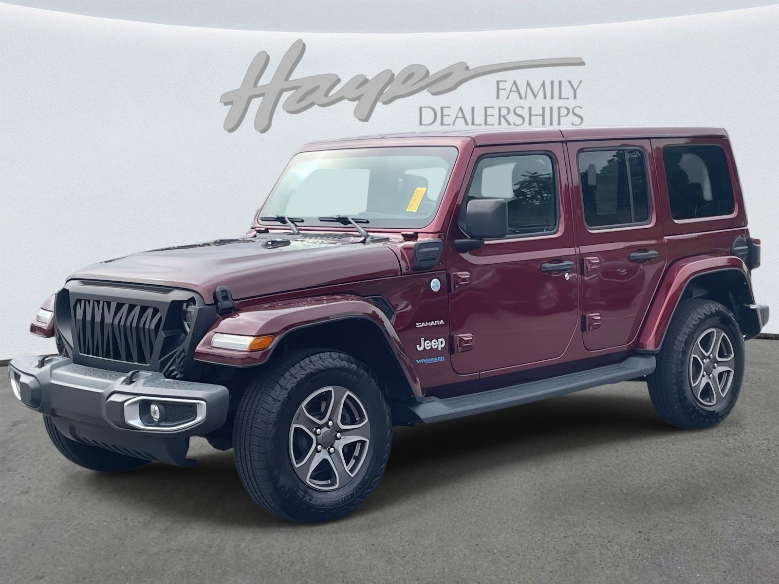 Used 2021 Jeep Wrangler Unlimited Sahara w/ Cold Weather Group image 1