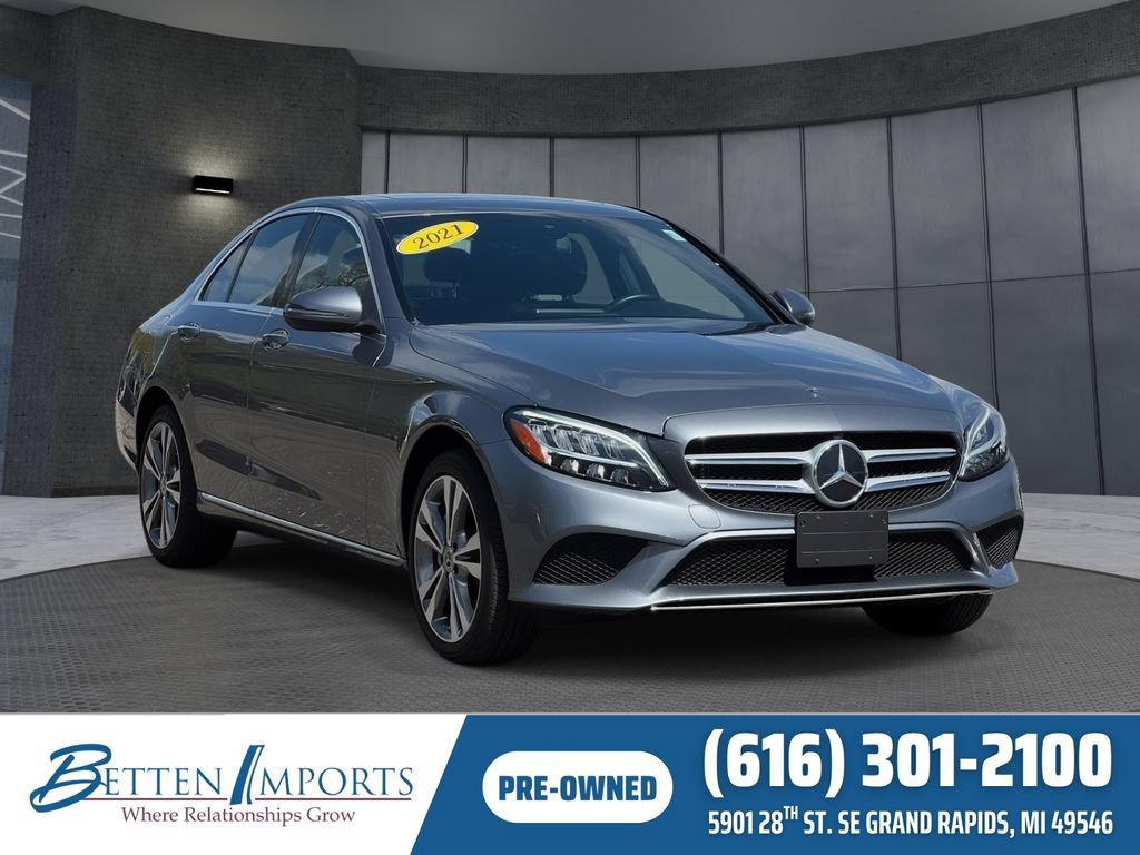 Used 2021 Mercedes-Benz C 300 4MATIC Sedan w/ Premium Package