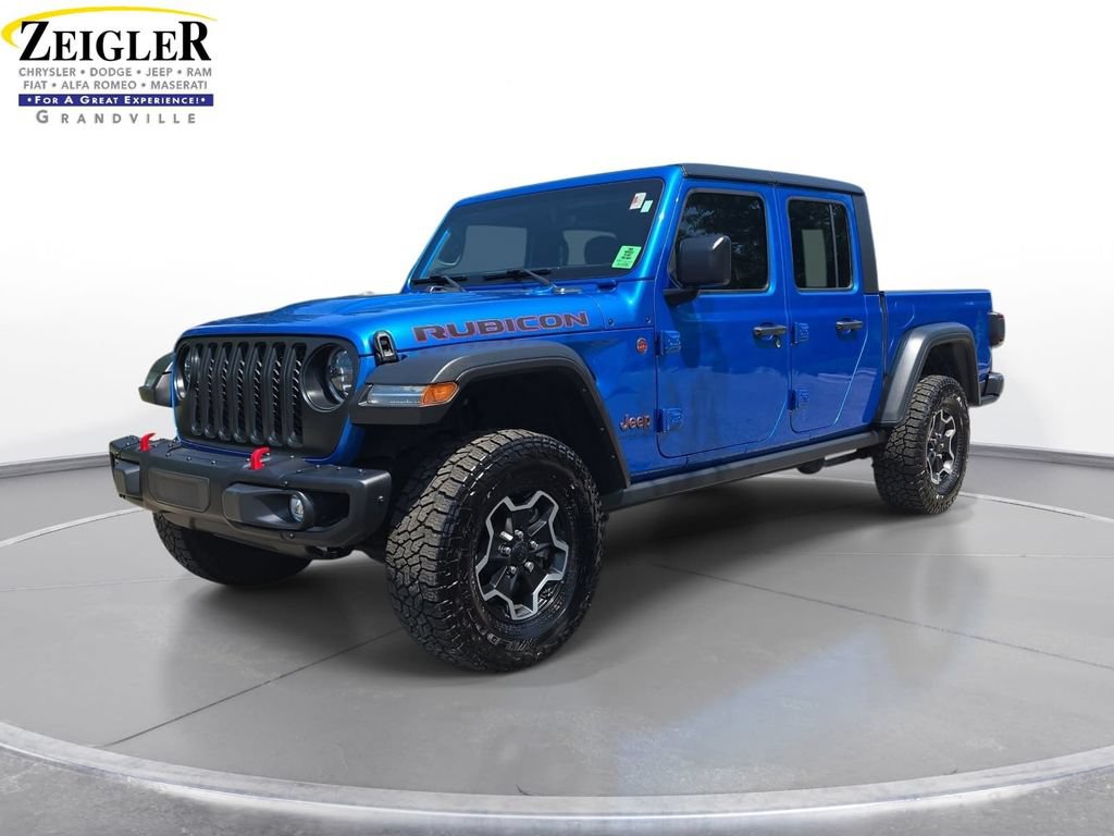 Used 2023 Jeep Gladiator Rubicon w/ LED Lighting Group AWD/4WD image 1