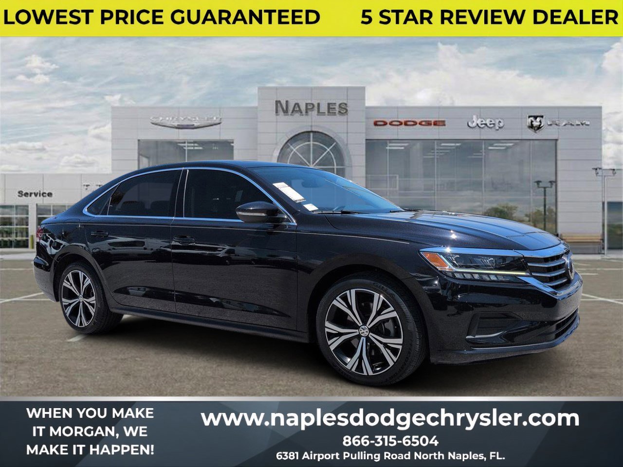 Used 2021 Volkswagen Passat 2.0T SE FWD image 1