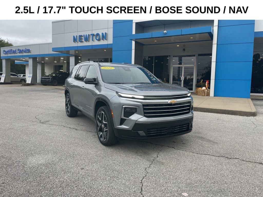 New 2026 Chevrolet Traverse High Country w/ LPO, Floor Liner Package