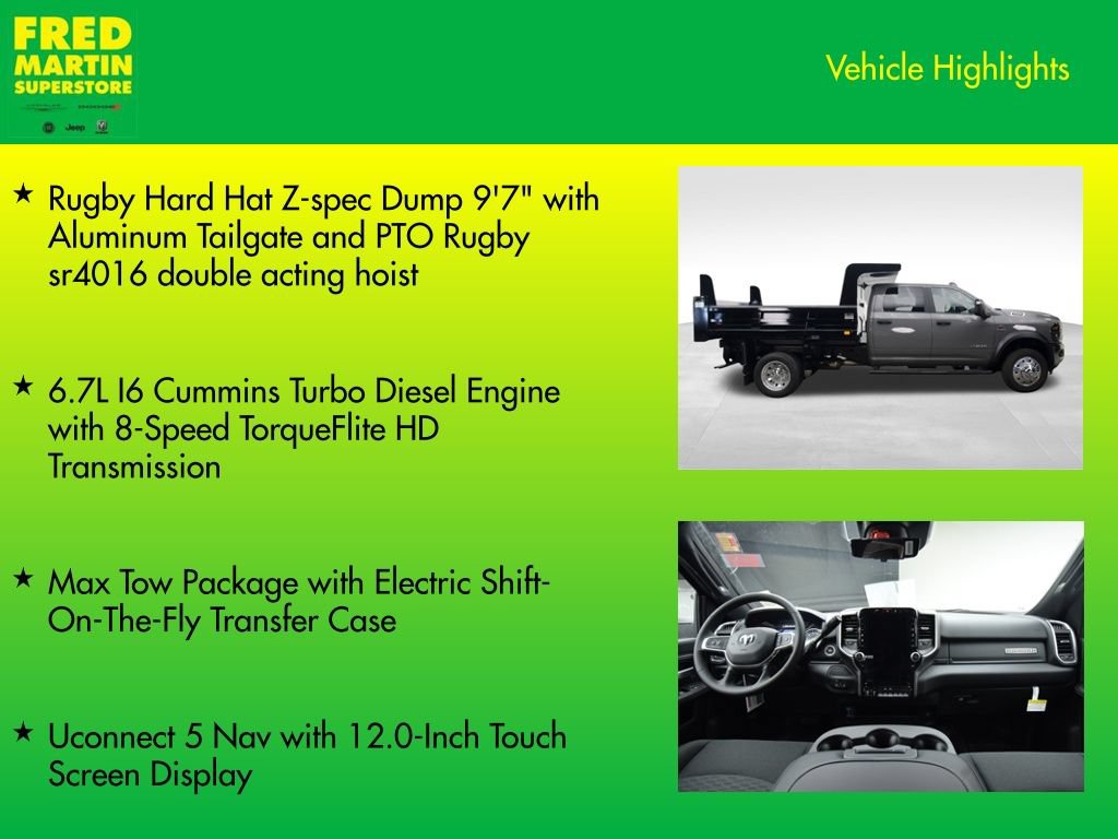 New 2026 RAM 5500 4x4 Crew Cab image 7
