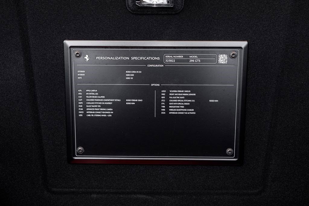 Used 2026 Ferrari 296 GTS image 10