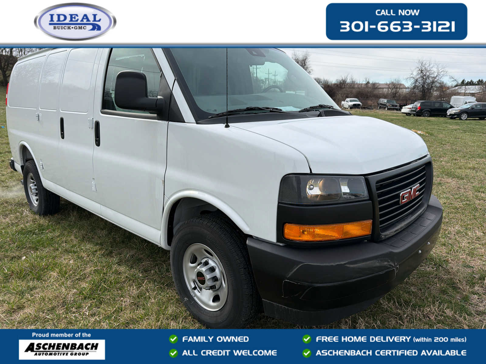 New 2025 GMC Savana 2500 Work Van w/ Driver Convenience Package