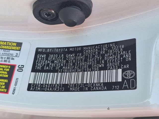 Used 2019 Toyota Corolla LE FWD image 32