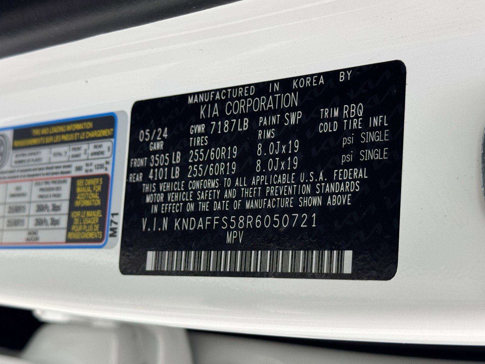 Used 2024 Kia EV9 Wind image 50
