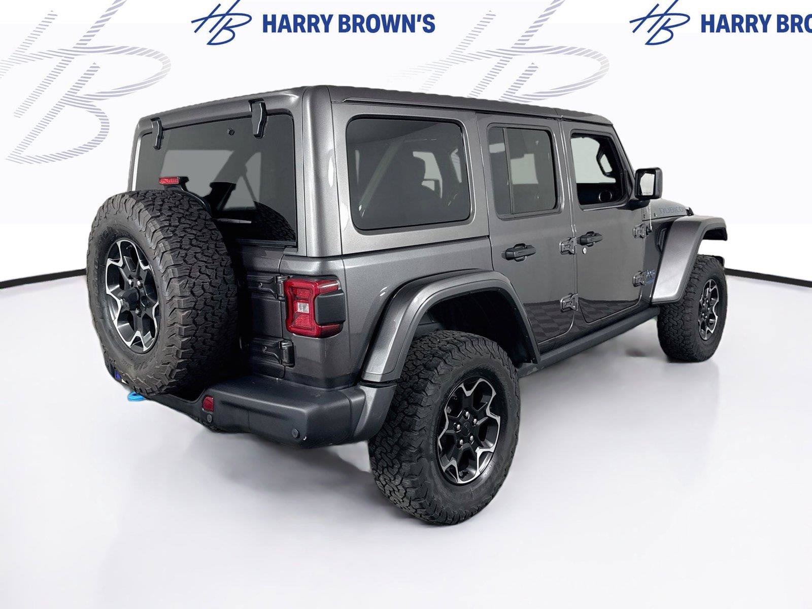 Used 2021 Jeep Wrangler Unlimited Rubicon 4xe w/ Steel Bumper Group AWD/4WD image 30