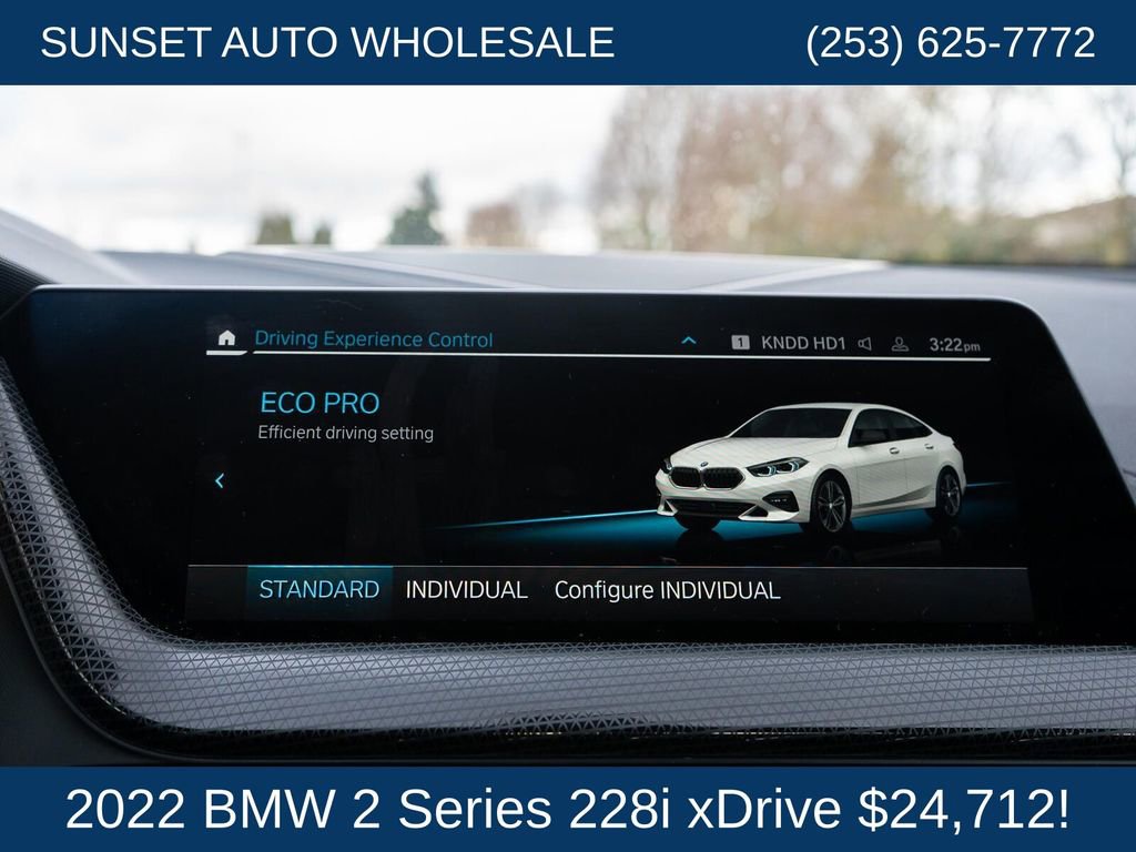 Used 2022 BMW 228i xDrive Gran Coupe w/ Convenience Package AWD/4WD image 58