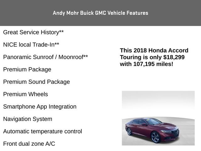 Used 2018 Honda Accord Touring image 8