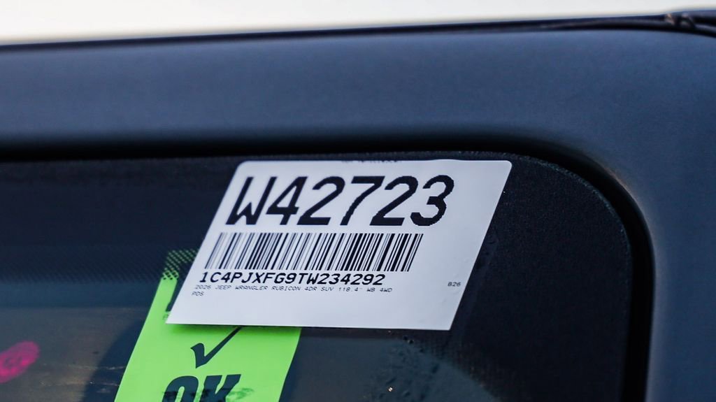 New 2026 Jeep Wrangler Unlimited Rubicon image 33