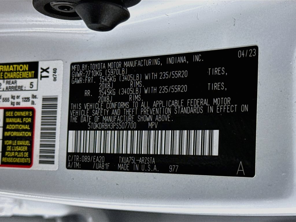 Used 2023 Toyota Highlander XSE AWD/4WD image 35