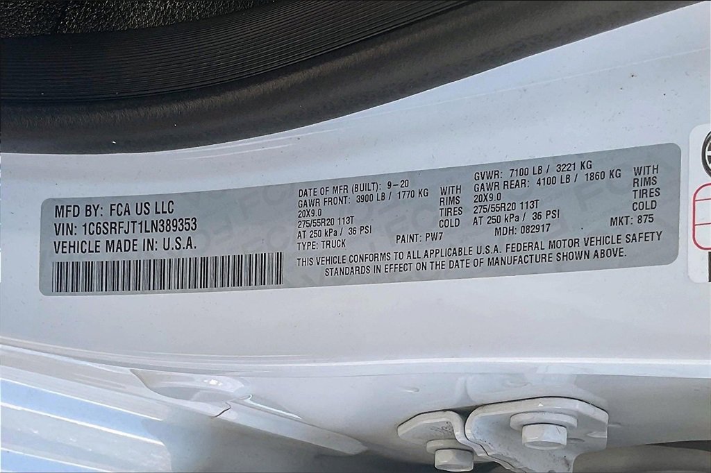 Used 2020 RAM 1500 Laramie image 30