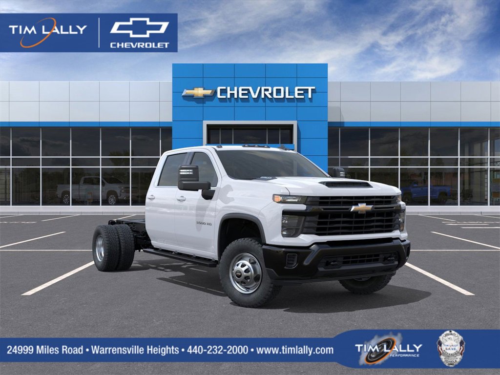 New 2026 Chevrolet Silverado 3500 W/T w/ Snow Plow Prep Package