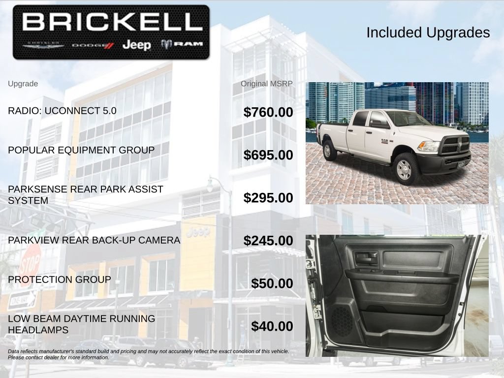 Used 2016 RAM 3500 Tradesman w/ Popular Equipment Group AWD/4WD image 5