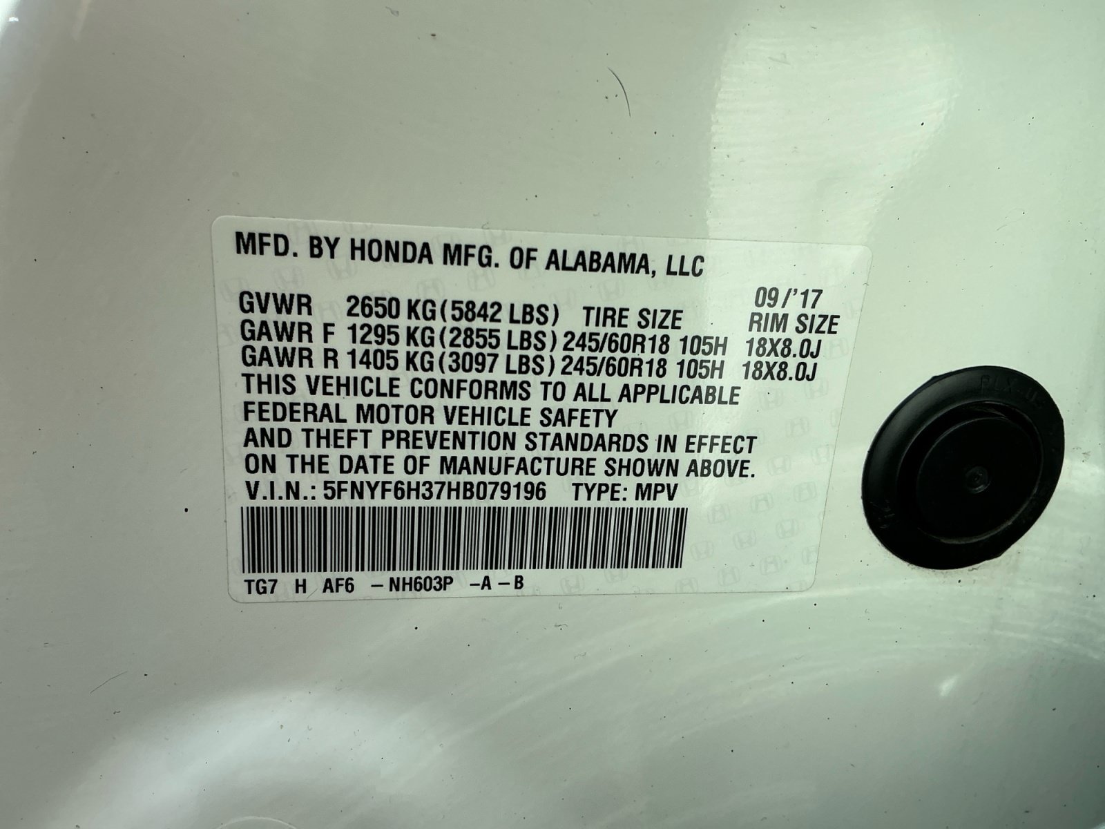 Used 2017 Honda Pilot EX image 16