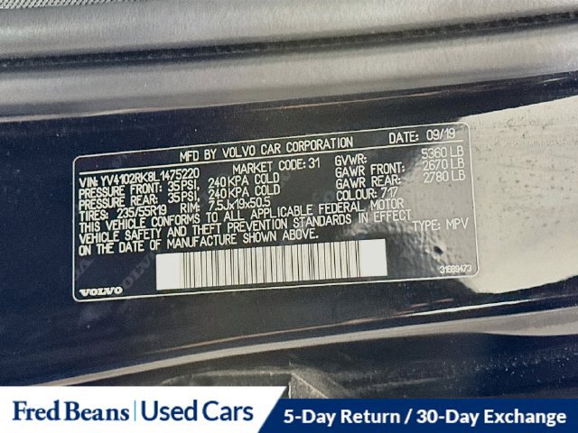 Used 2020 Volvo XC60 T5 Momentum w/ Protection Package Premier AWD/4WD image 36