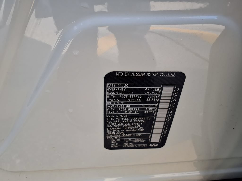 Used 2021 INFINITI QX50 Luxe FWD image 33