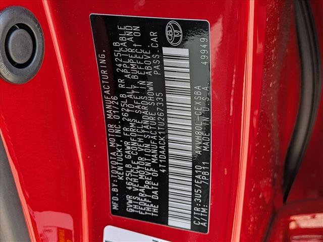 New 2026 Toyota Camry SE image 17