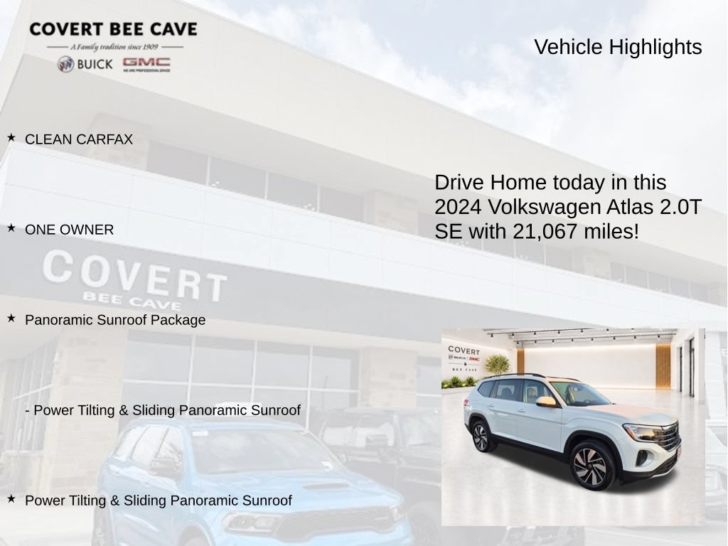 Used 2024 Volkswagen Atlas SE FWD image 6