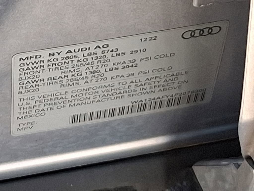 Certified 2023 Audi SQ5 Premium Plus w/ Premium Plus Package image 29