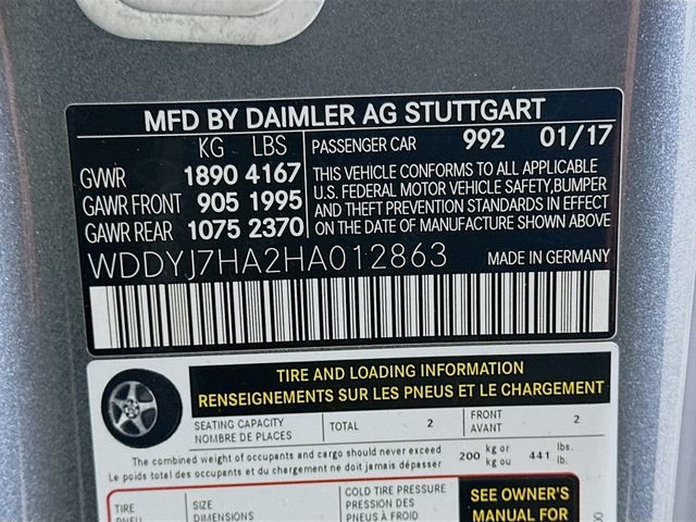Used 2017 Mercedes-Benz AMG GT Coupe image 28