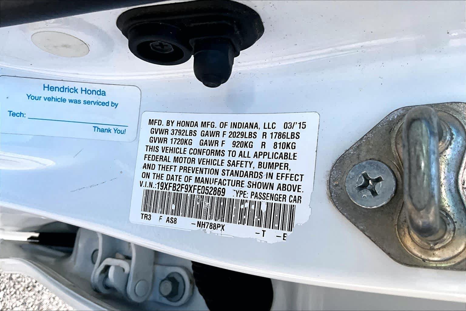 Used 2015 Honda Civic EX-L image 33
