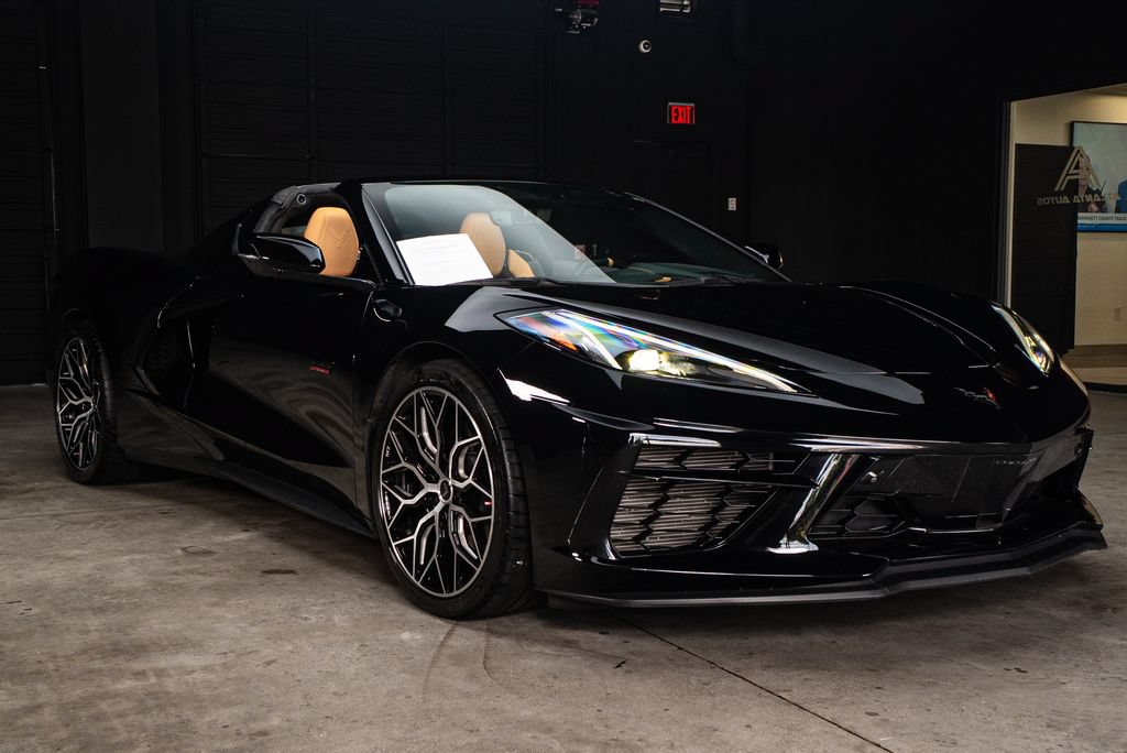 Used 2023 Chevrolet Corvette Stingray Premium Cpe w/ Engine Appearance Package RWD image 7