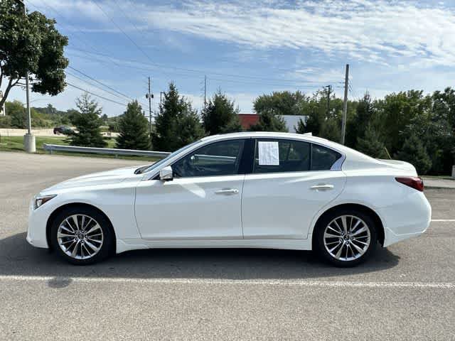 Used 2023 INFINITI Q50 Luxe w/ Cargo Package AWD/4WD image 2